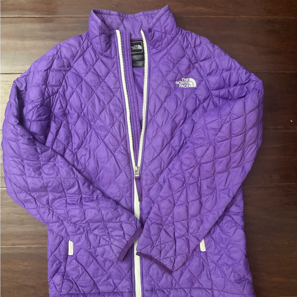 The North Face Lavender Quilted Jacket